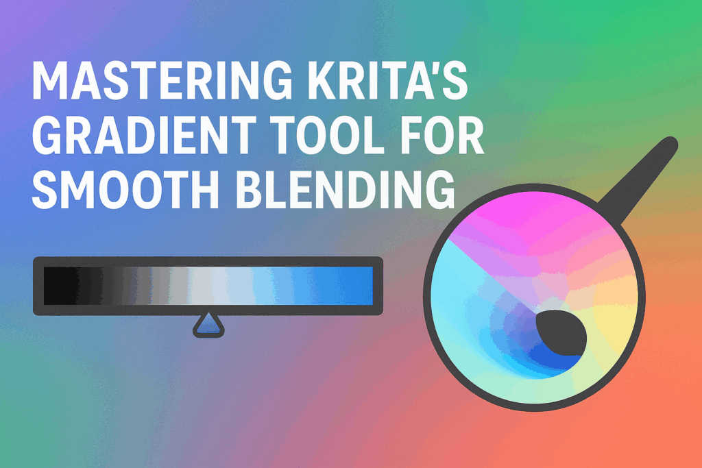 Mastering Krita’s Gradient Tool for Smooth Blending