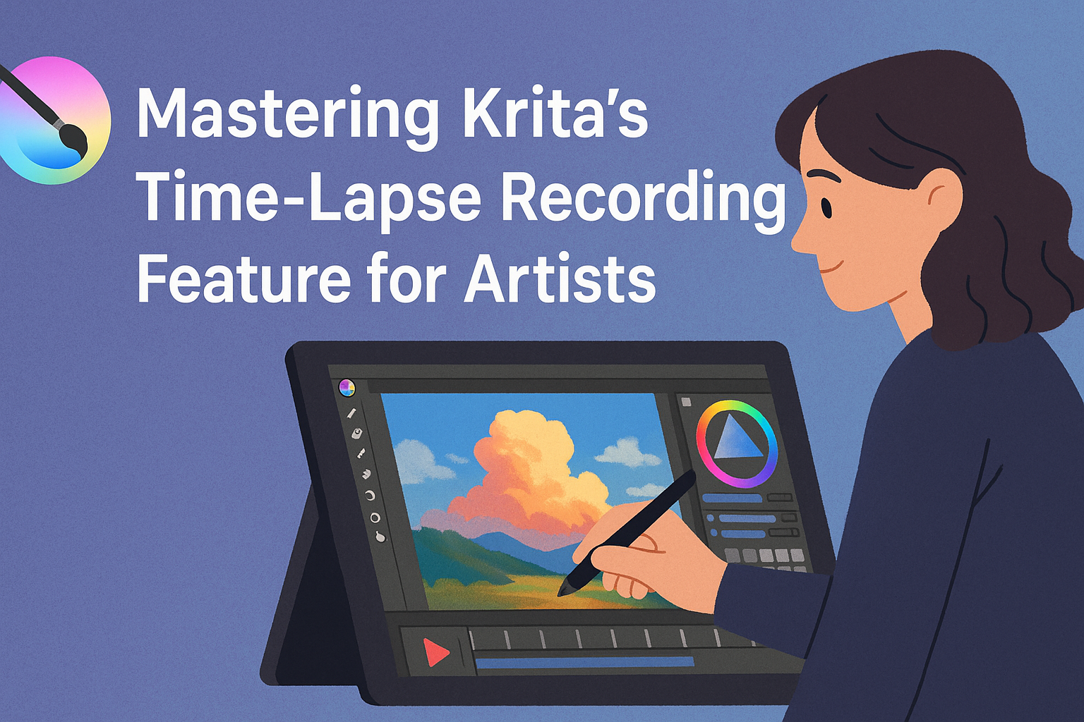 Mastering Krita’s Time-Lapse Recording Feature for Artists