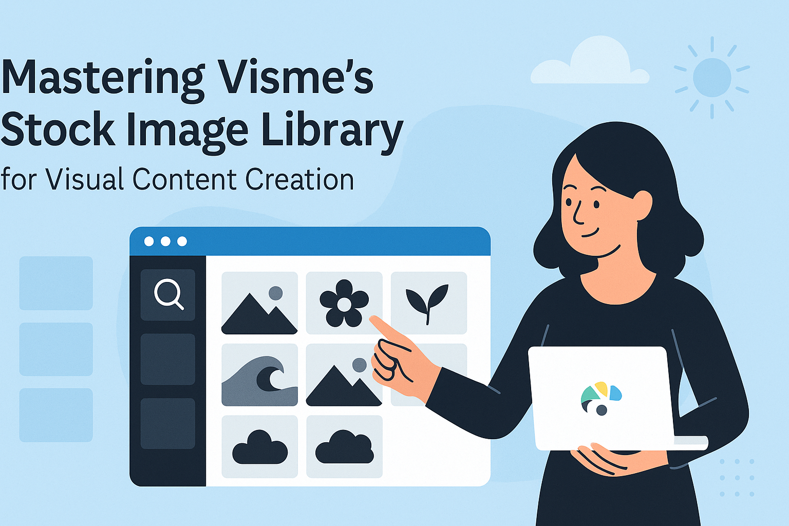 Mastering Visme’s Stock Image Library for Visual Content Creation