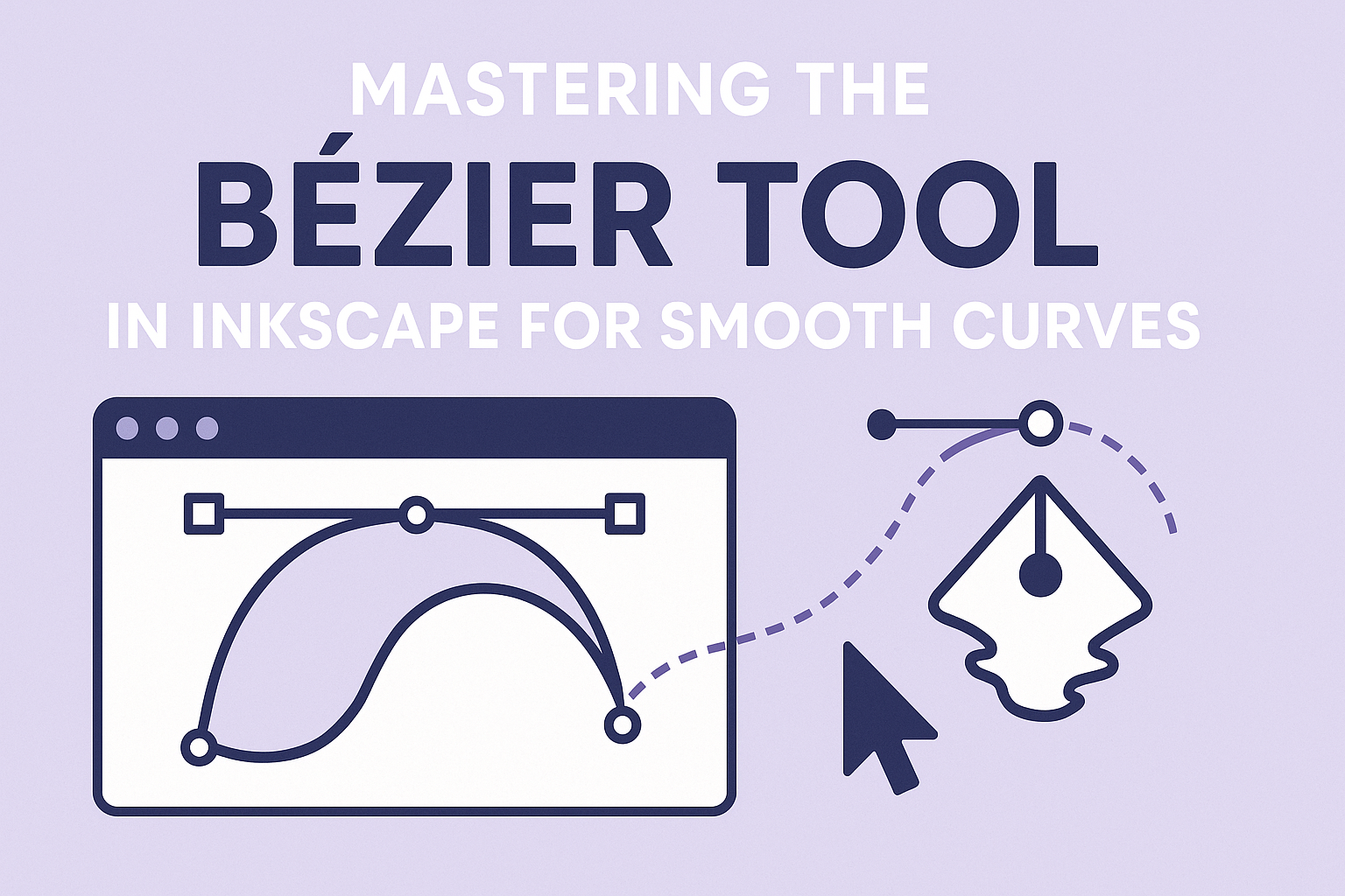 Mastering the Bezier Tool in Inkscape for Smooth Curves
