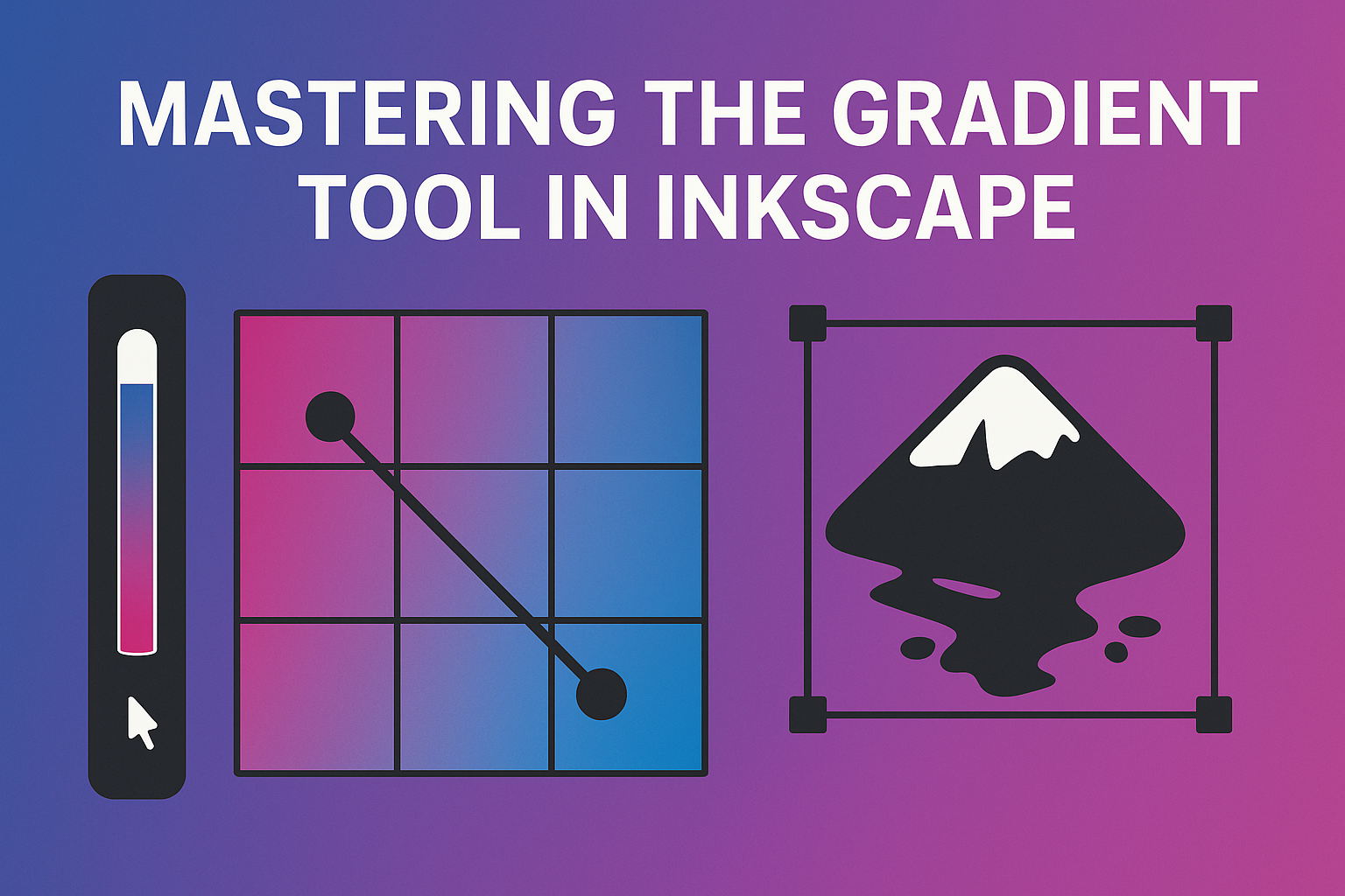 Mastering the Gradient Tool in Inkscape