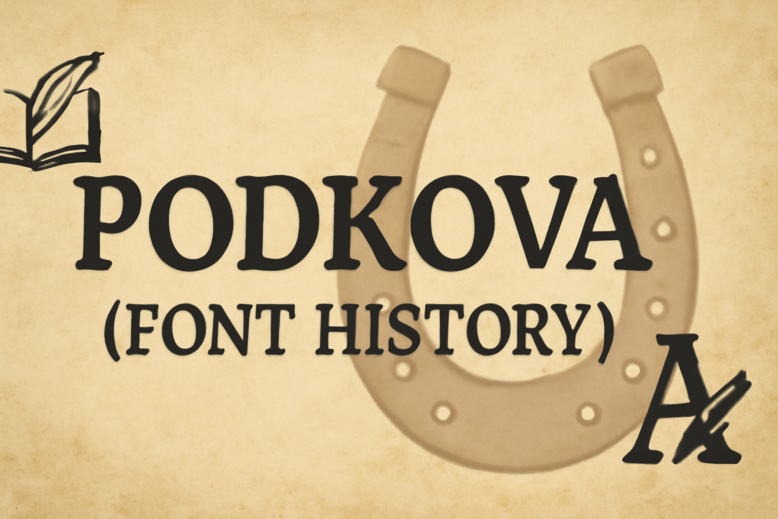Podkova (Font History)