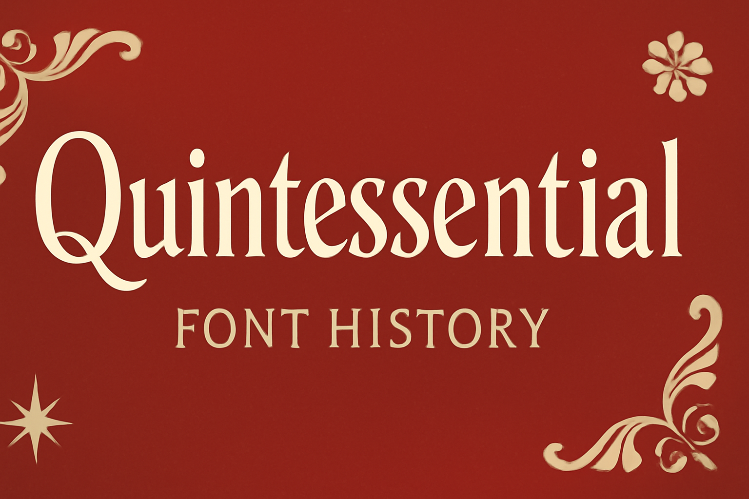 Quintessential (Font History)