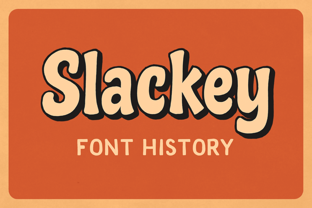 Slakey Logo Slackey (Font History) - Graphic Design Resource