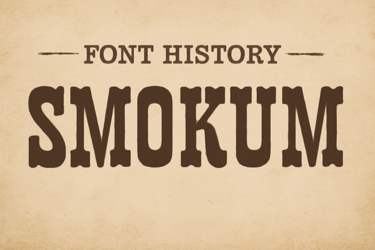 Smokum Smokum (Font History) - Graphic Design Resource