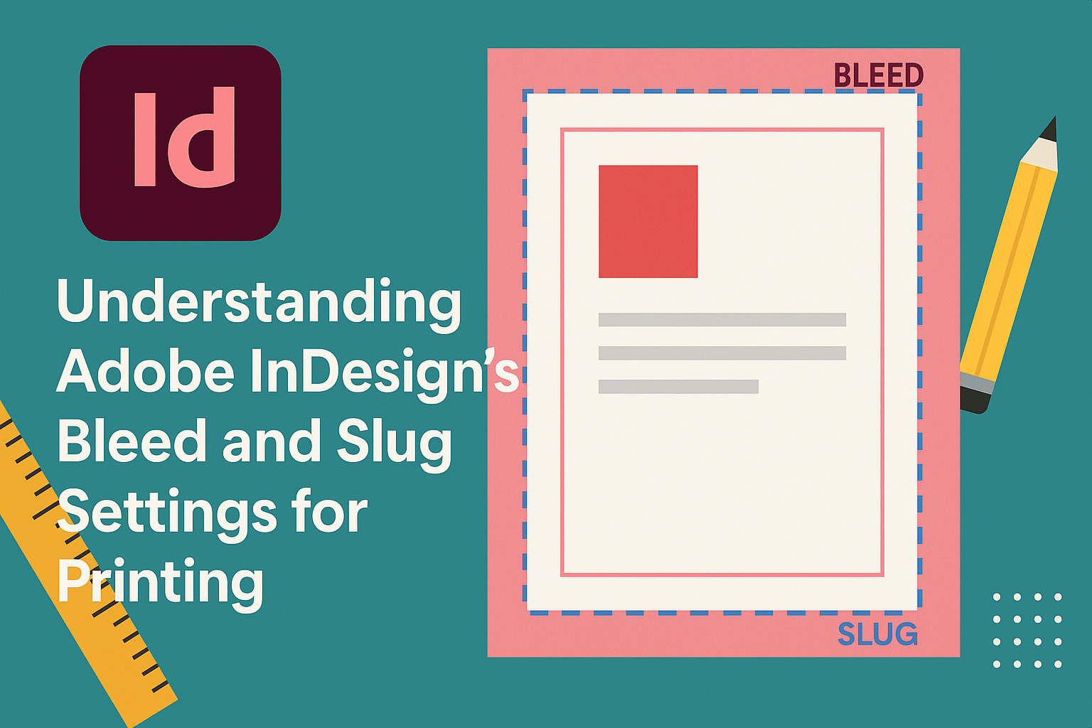 Understanding Adobe InDesign’s Bleed and Slug Settings for Printing