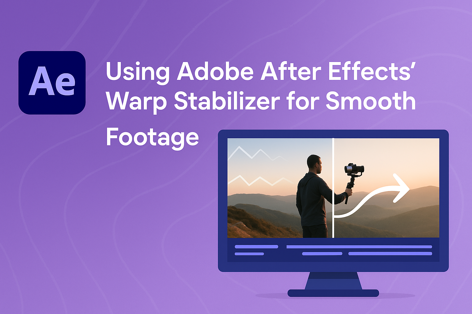 Using Adobe After Effects’ Warp Stabilizer for Smooth Footage
