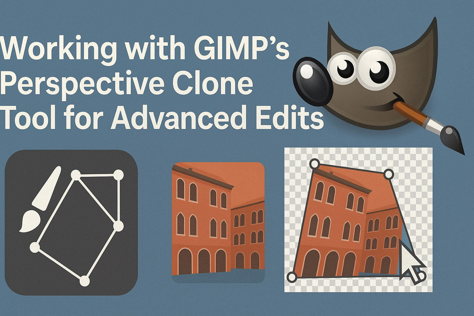 Working with GIMP’s Perspective Clone Tool for Advanced Edits