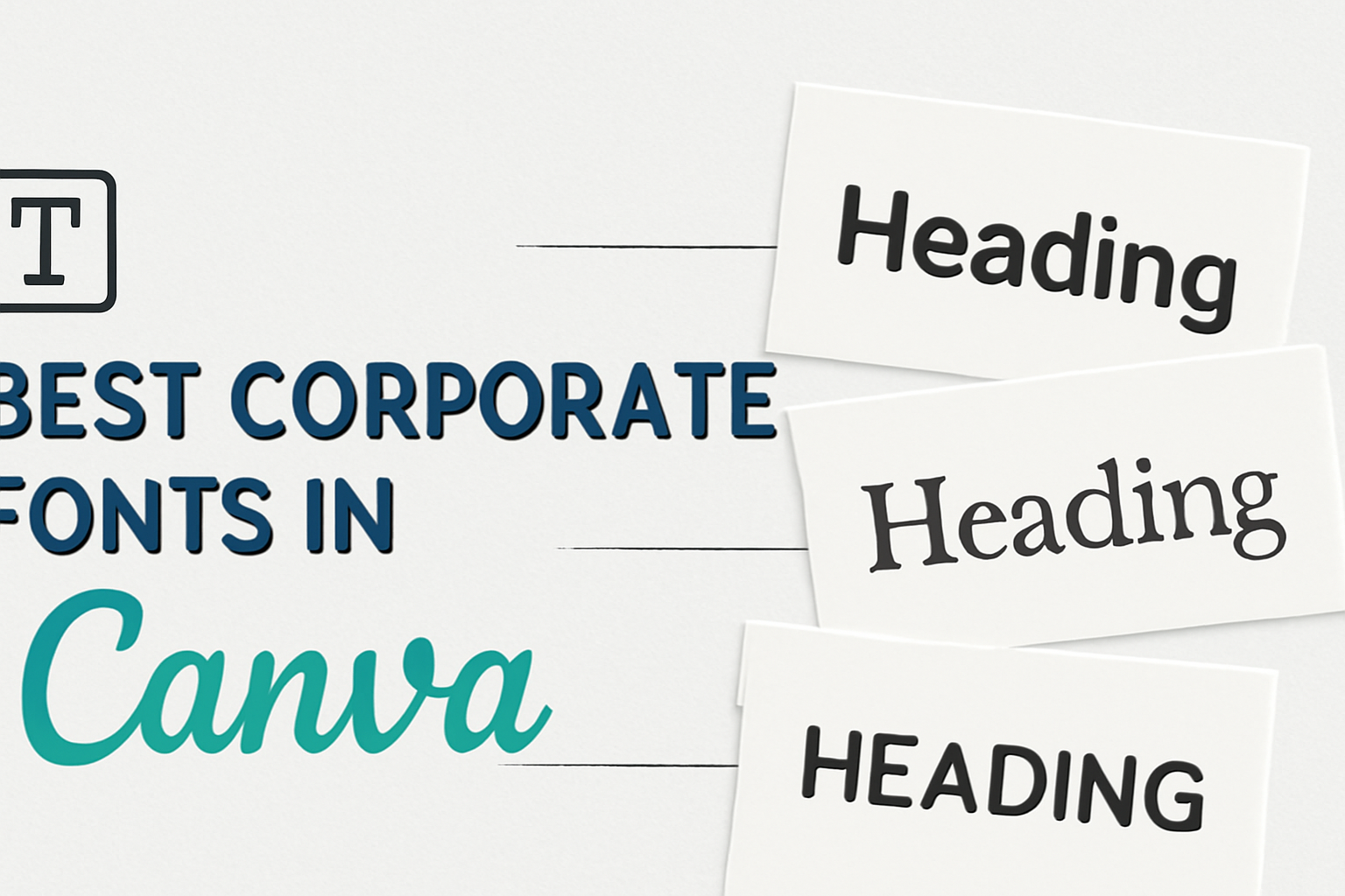 Best Corporate Fonts in Canva