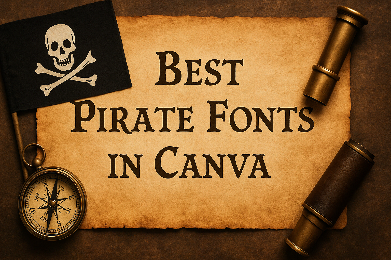 Best Pirate Fonts in Canva