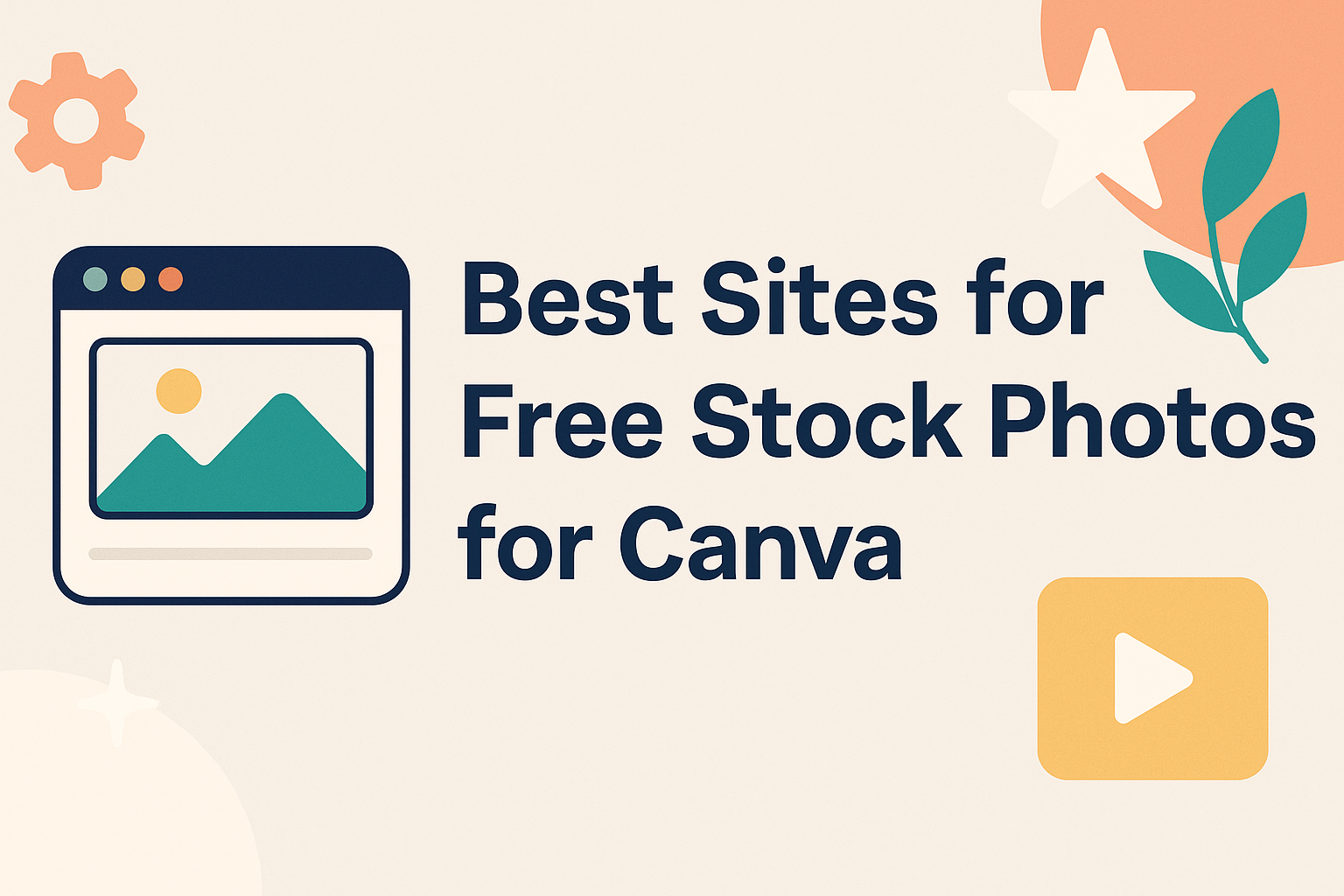 Best Sites for Free Stock Photos for Canva