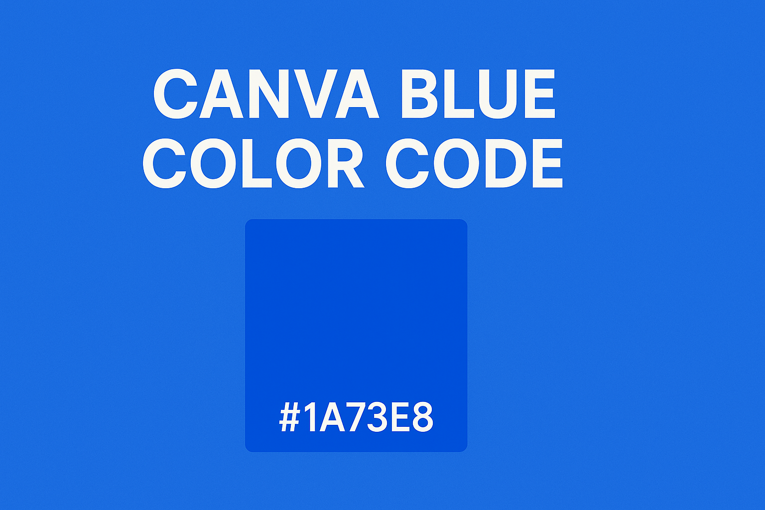 Canva Blue Color Code
