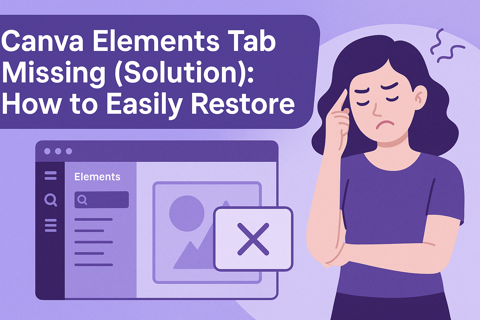 Canva Elements Tab Missing