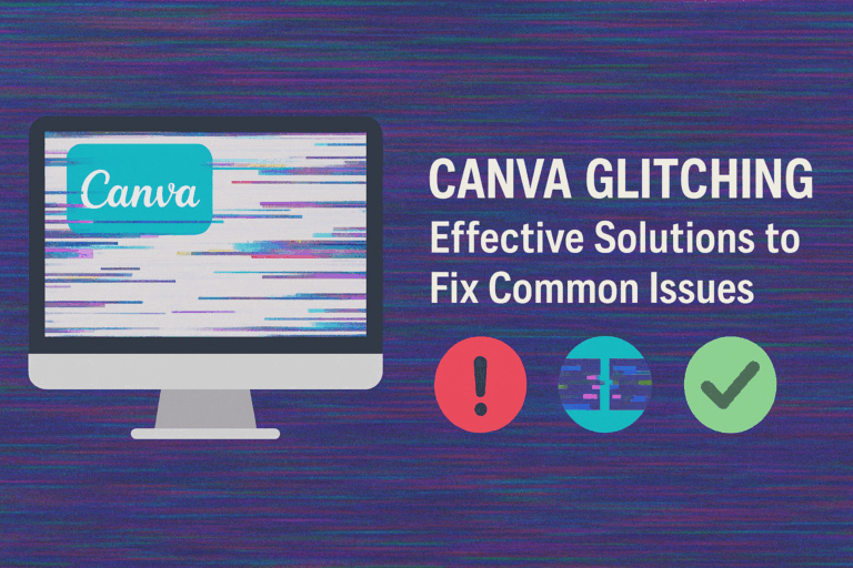 Ficing Issues Graphics Canva Glitching: Effective Solutions to Fix Common Issues - Graphic ...