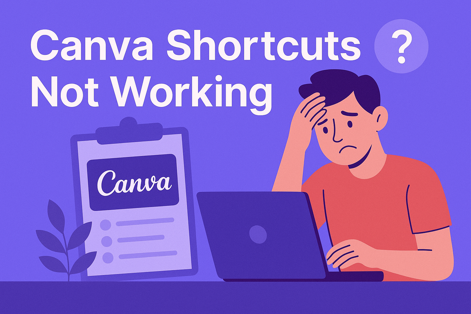 Canva Shortcuts Not Working