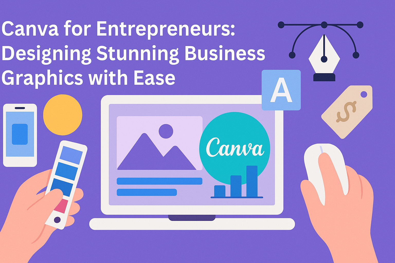 Canva for Entrepreneurs: Designing Stunning Business Graphics with Ease