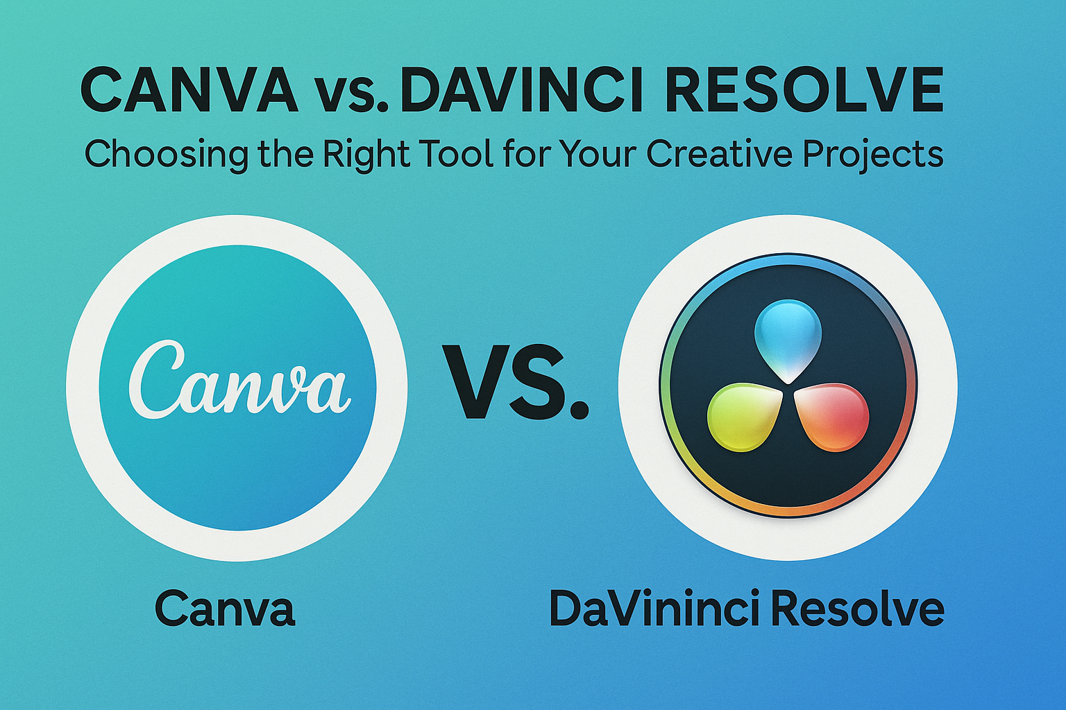Canva vs. DaVinci Resolve