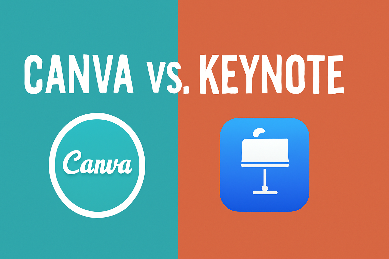 Canva vs. Keynote: Choosing the Best Tool for Your Presentations