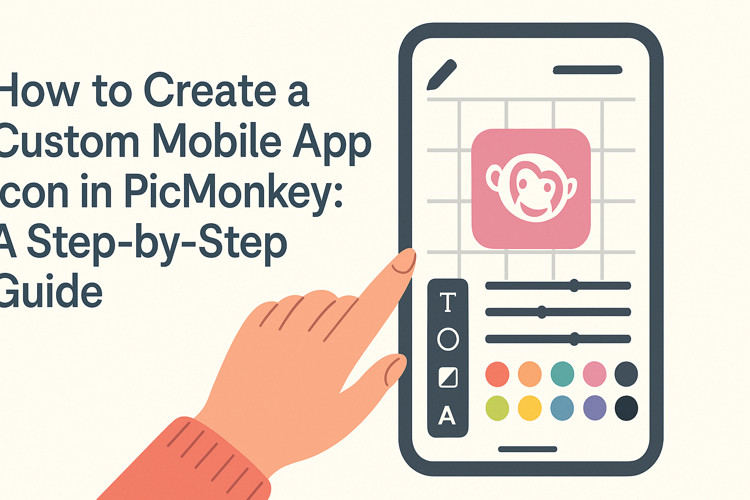 Custom Mobile App Icon in PicMonkey