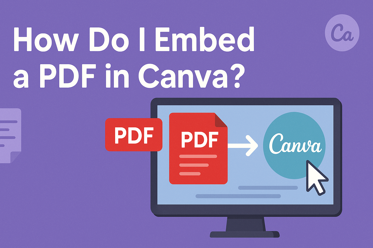 How Do I Embed a PDF in Canva