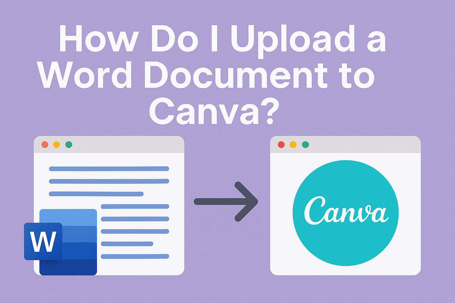 How Do I Upload a Word Document to Canva