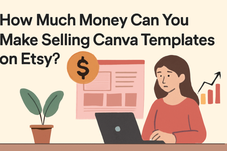 How Much Money Can You Make Selling Canva Templates on Etsy?