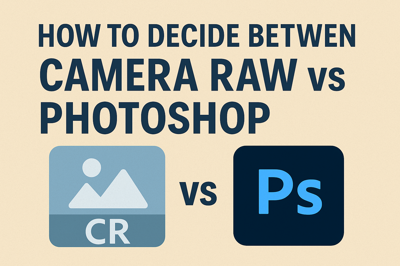How to Access the New Before and After Previews in Adobe Camera Raw