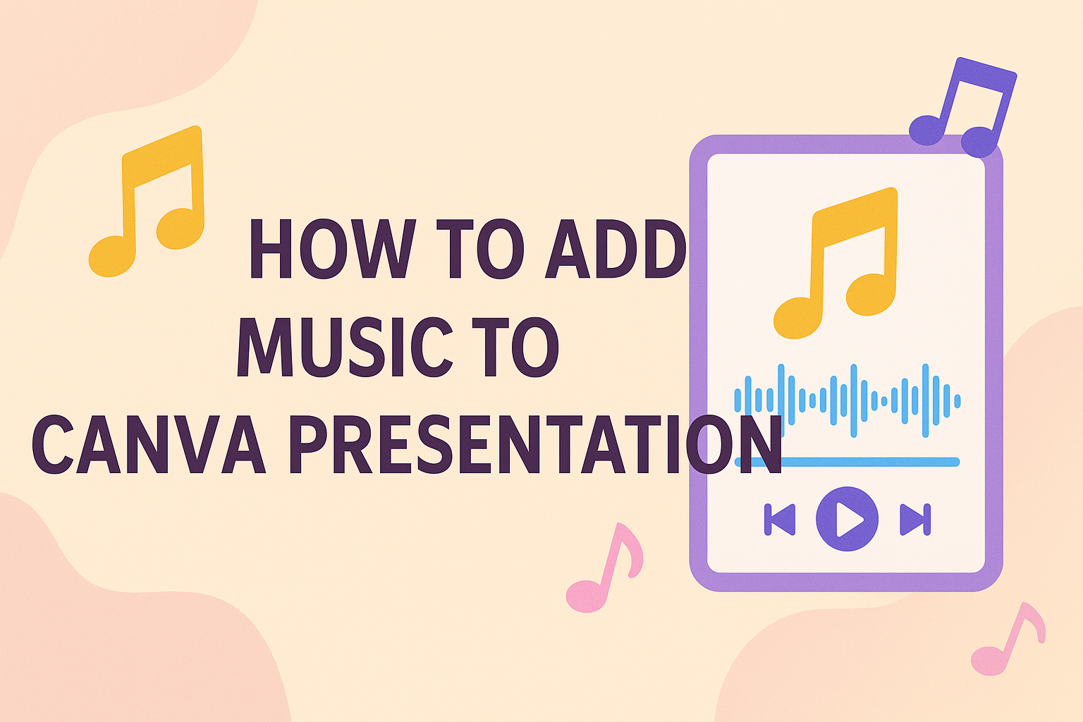 How to Add Music to Canva Presentation