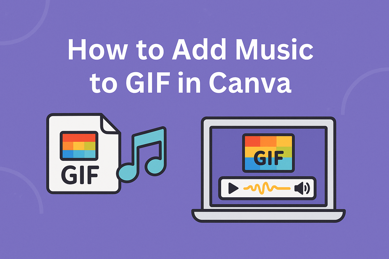 How to Add Music to GIF in Canva