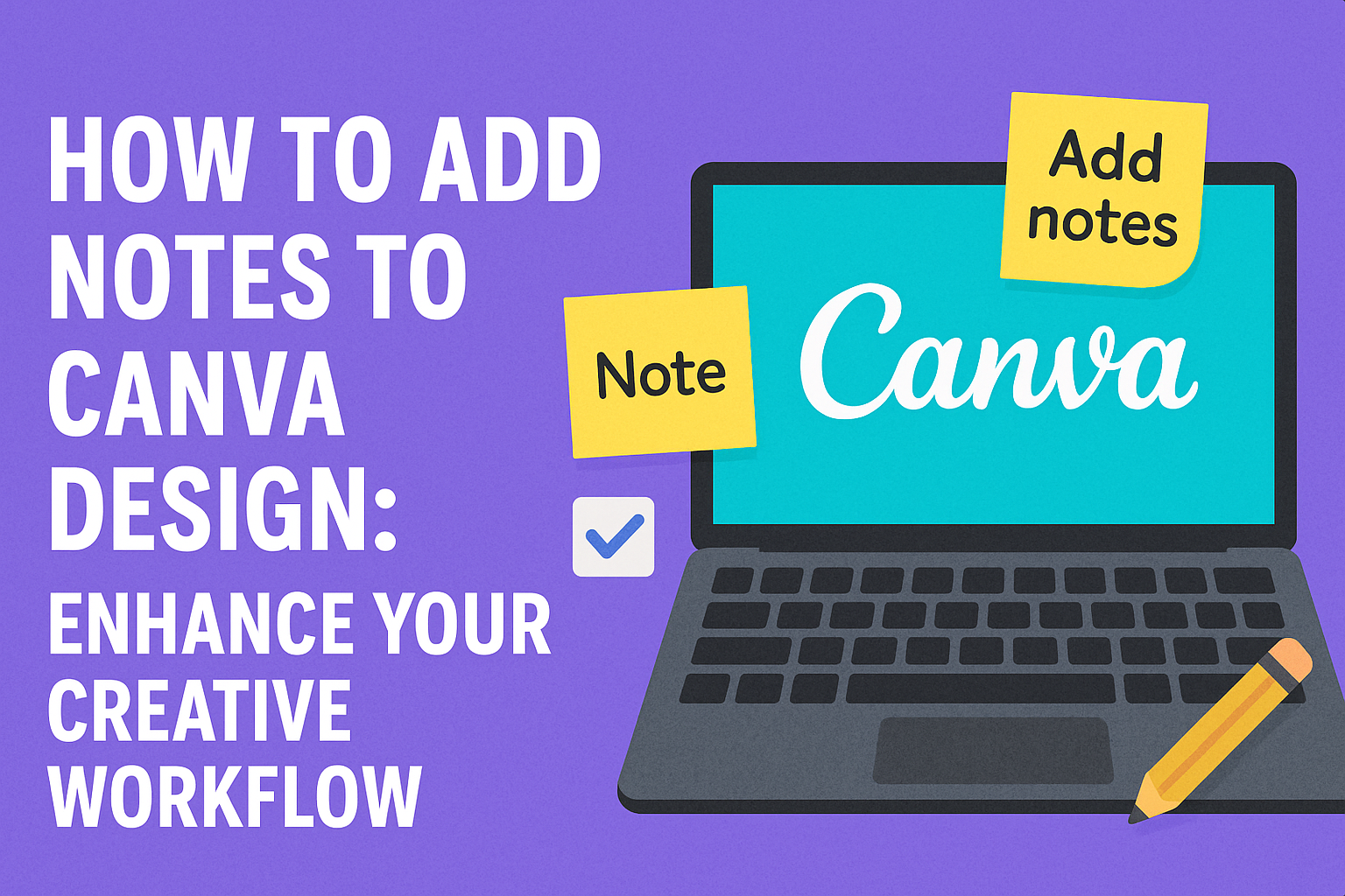 How to Add Notes to Canva Design