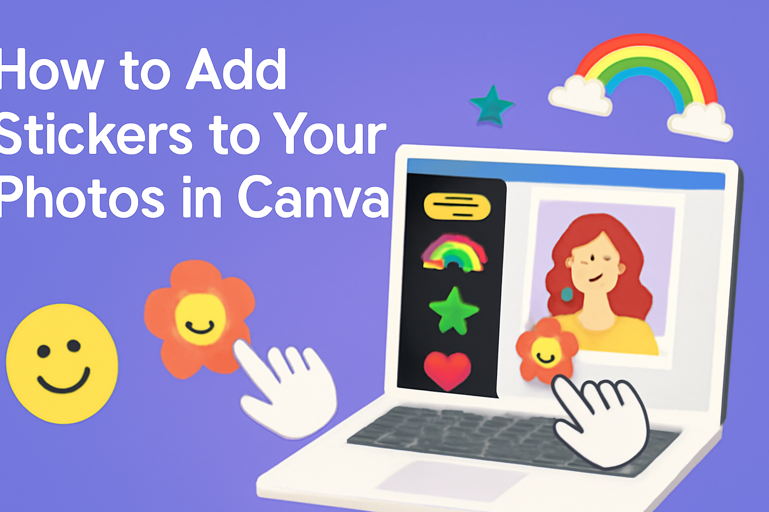 How to Add Stickers to Your Photos in Canva