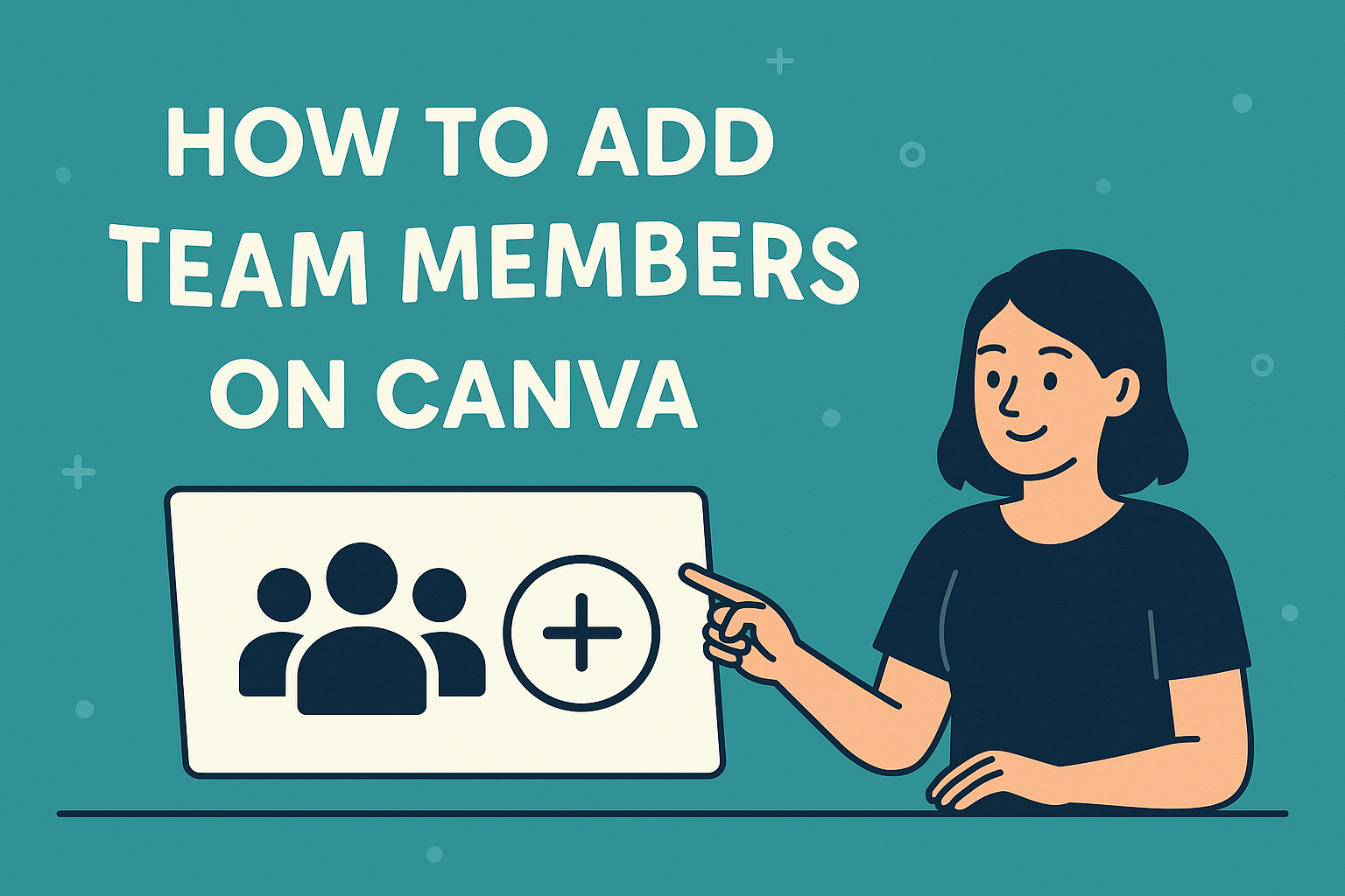 How to Add Team Members on Canva