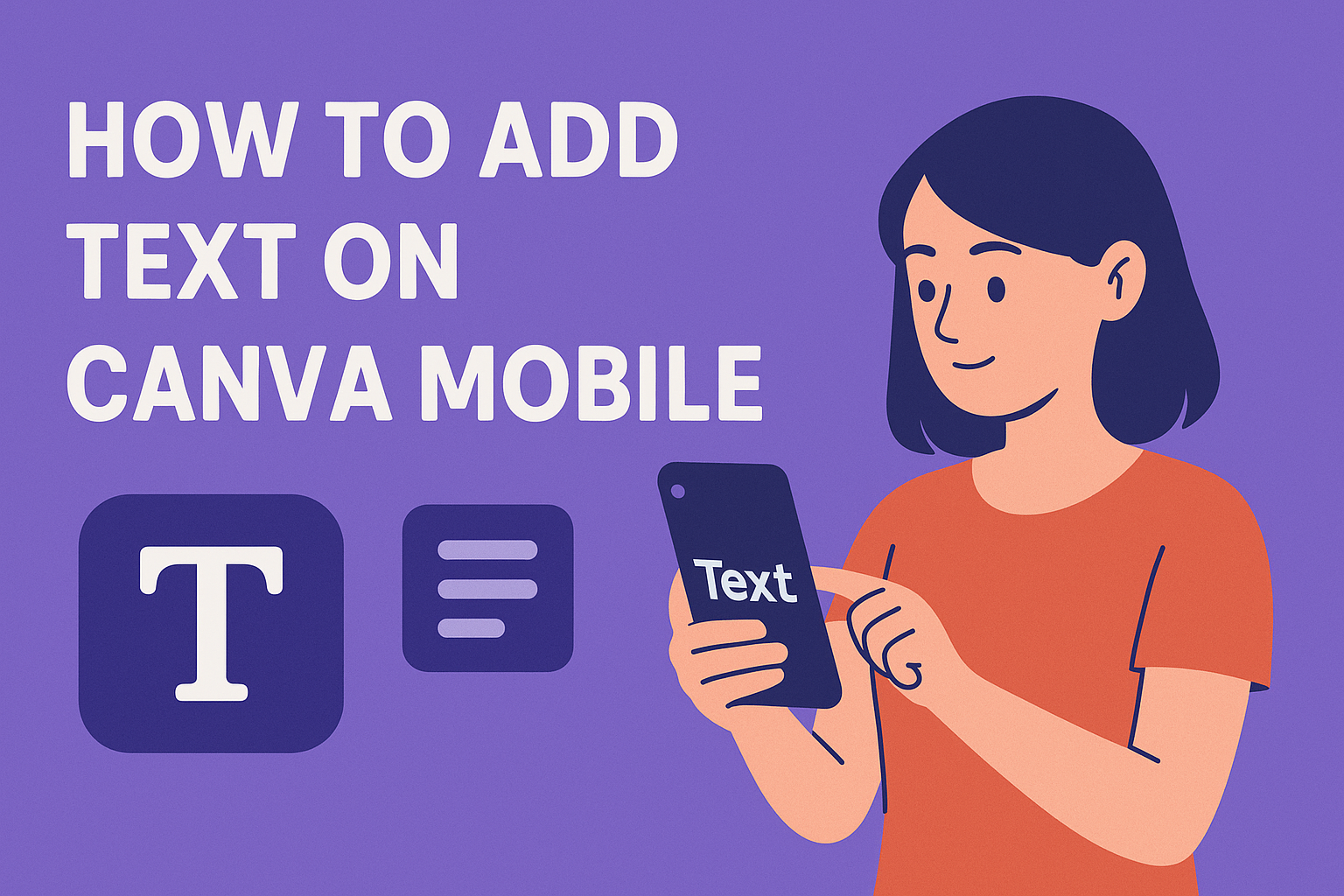 How to Add Text on Canva Mobile
