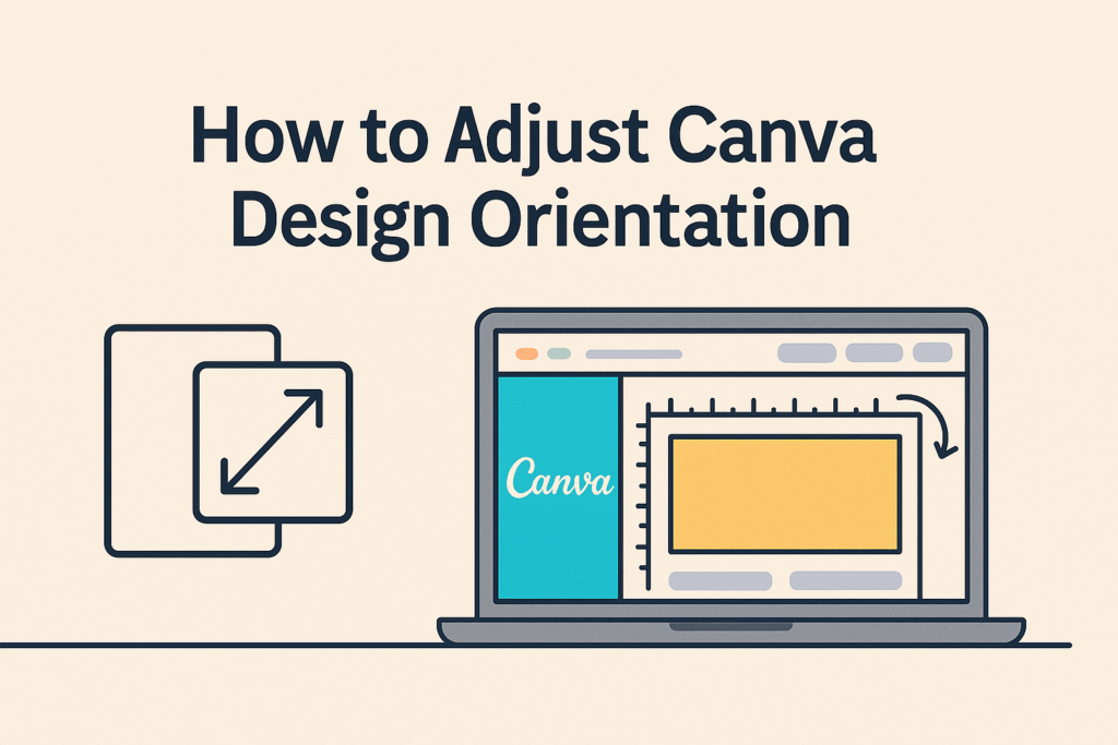 How To Adjust Canva Design Orientation
