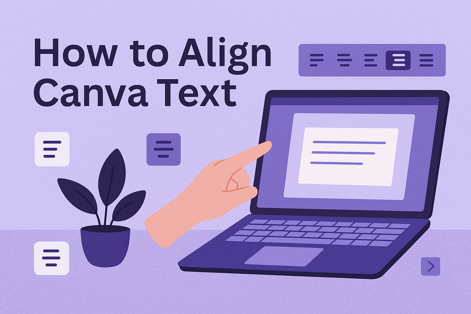 How to Align Canva Text
