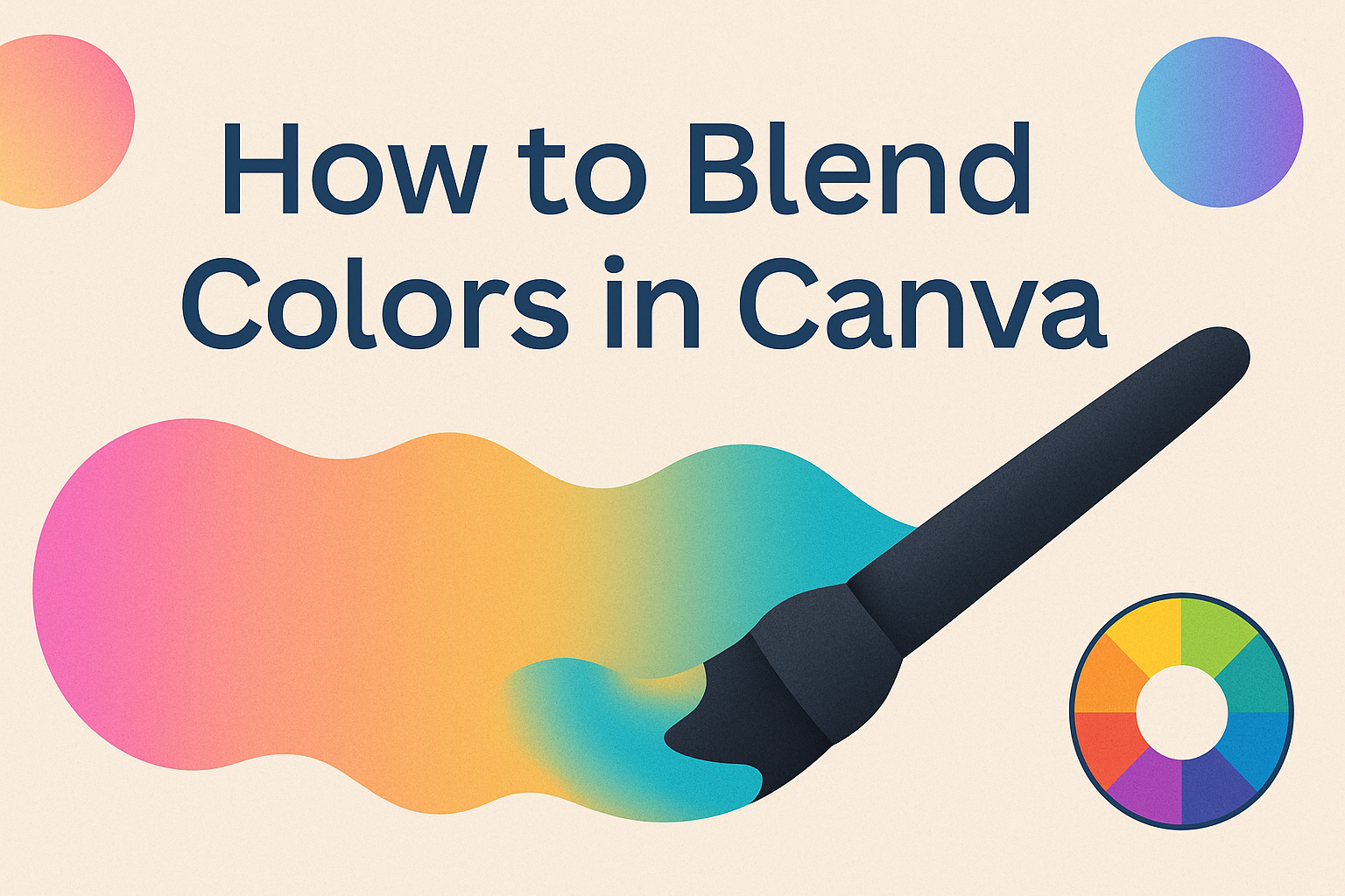 How to Blend Colors in Canva
