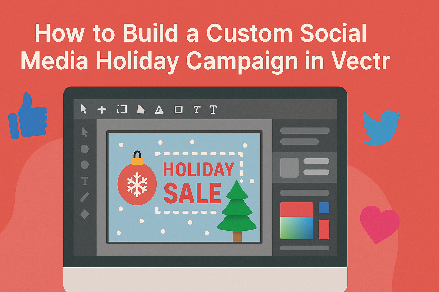 How to Build a Custom Social Media Holiday Campaign in Vectr