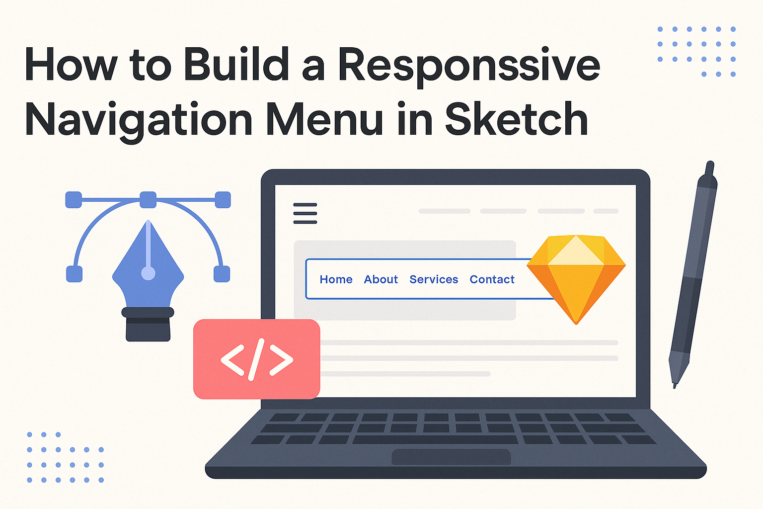 How to Build a Responsive Navigation Menu in Sketch