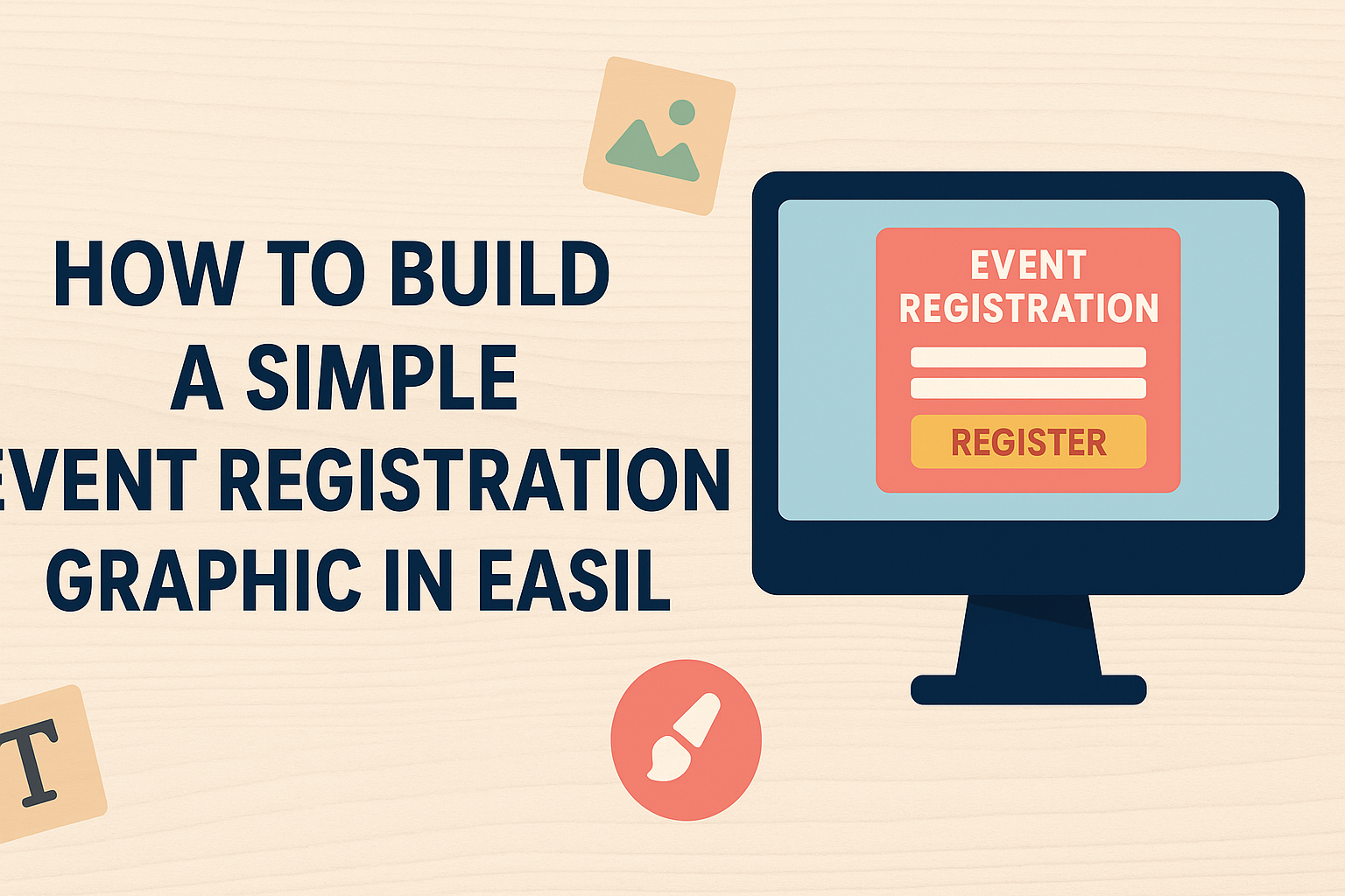 How to Build a Simple Event Registration Graphic in Easil