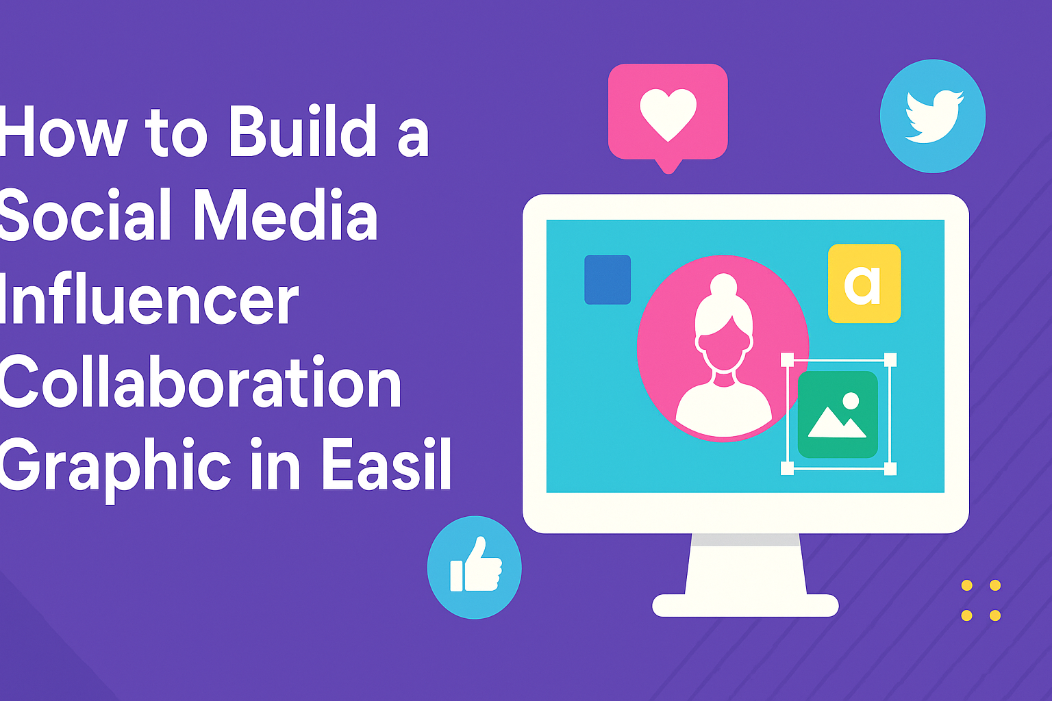 How to Build a Social Media Influencer Collaboration Graphic in Easil