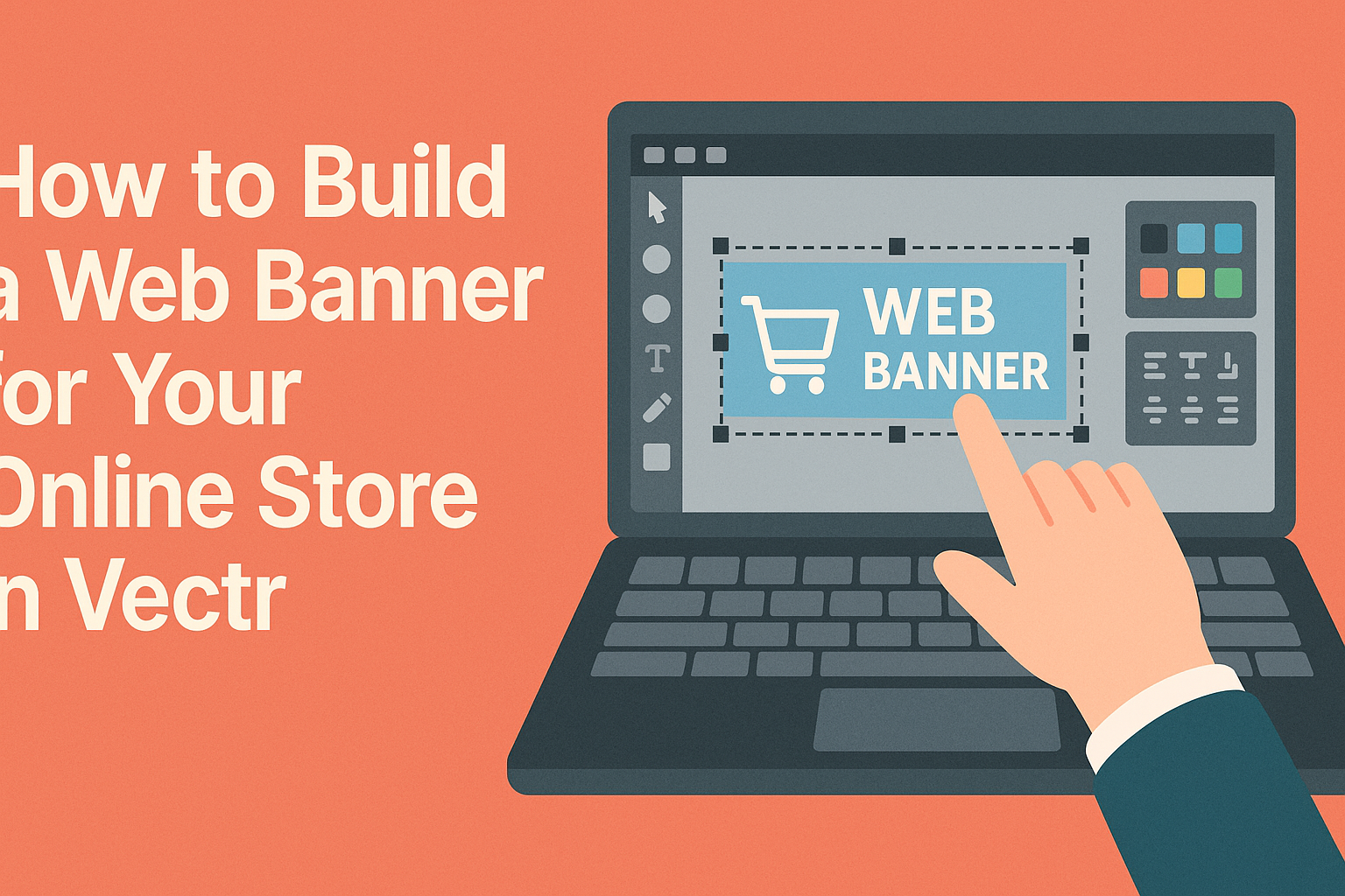 How to Build a Web Banner for Your Online Store in Vectr