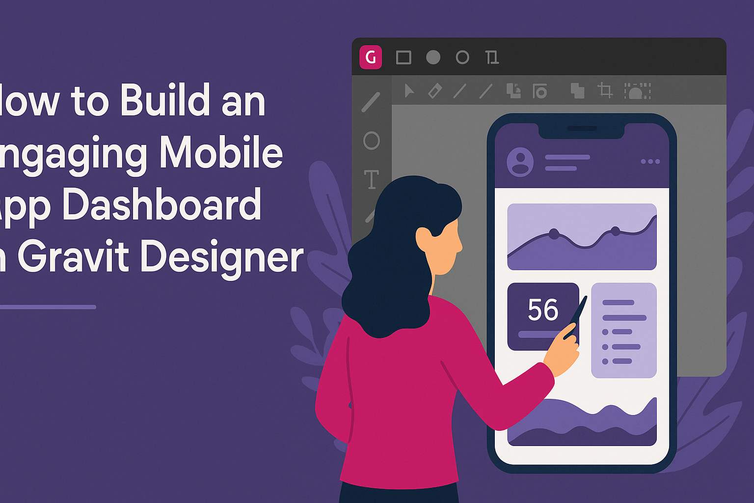 How to Build an Engaging Mobile App Dashboard in Gravit Designer