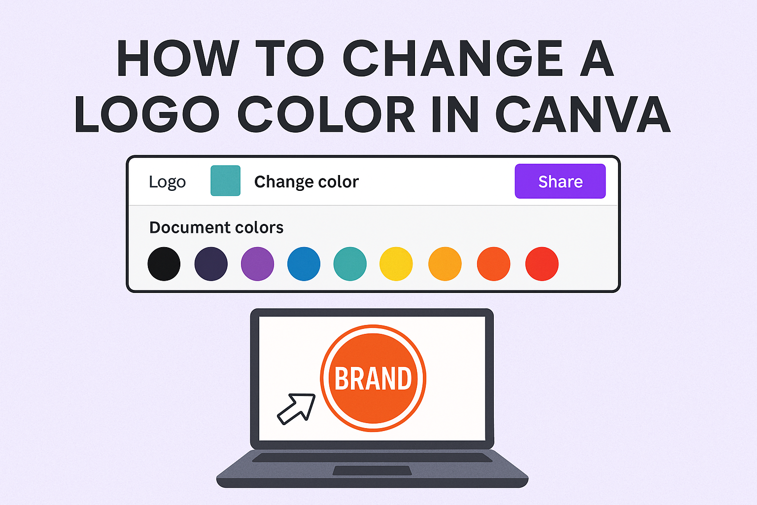 How to Change a Logo Color in Canva