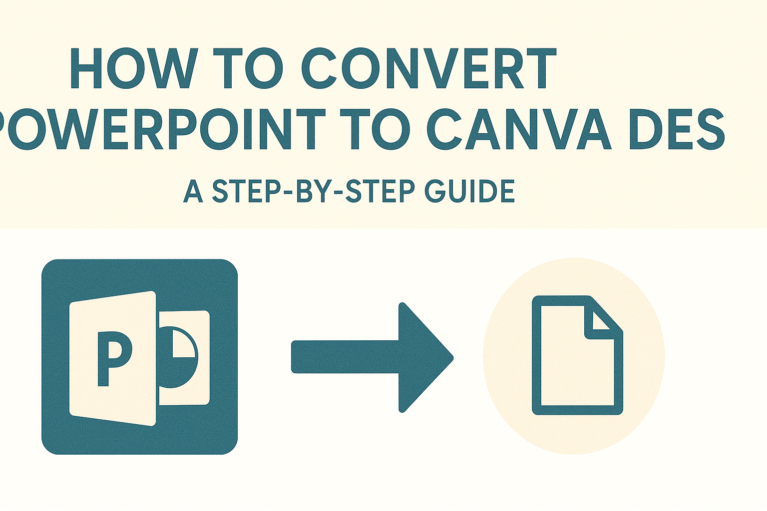 How to Convert PowerPoint to Canva Design