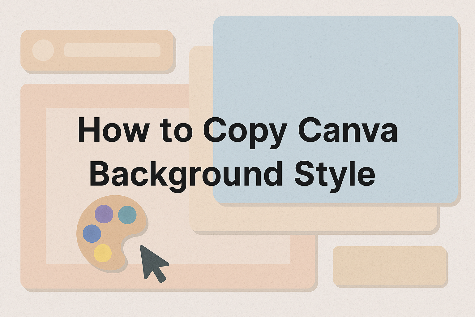 How to Copy Canva Background Style