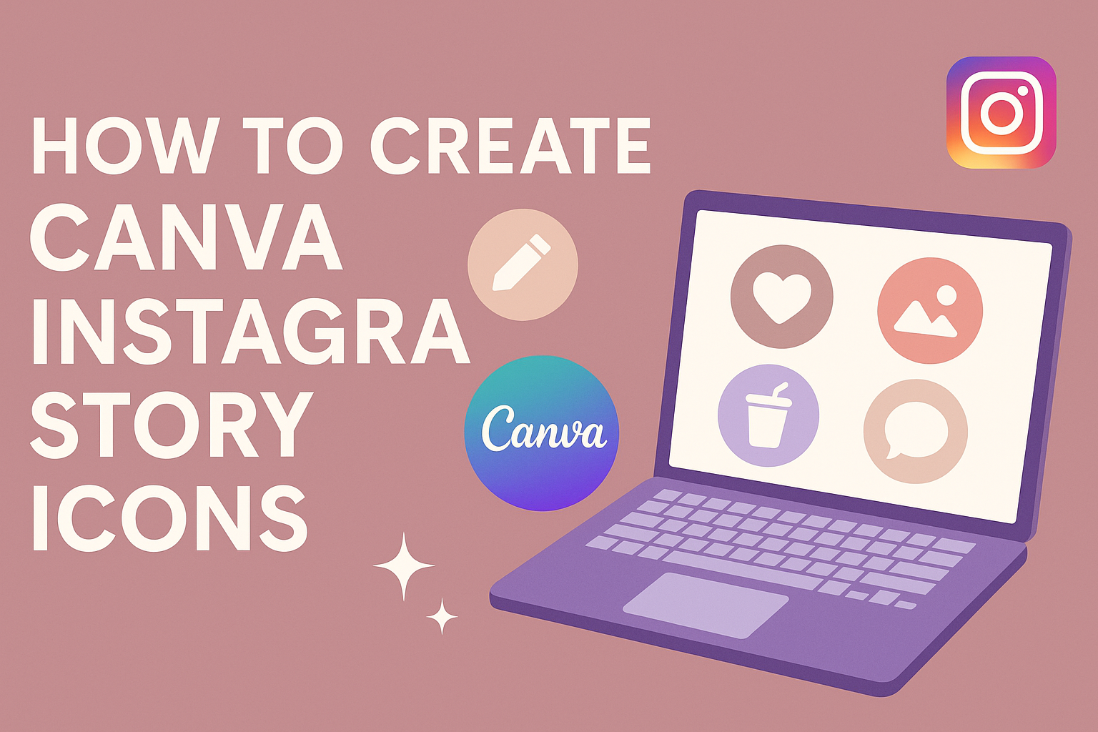 How to Create Canva Instagram Story Icons