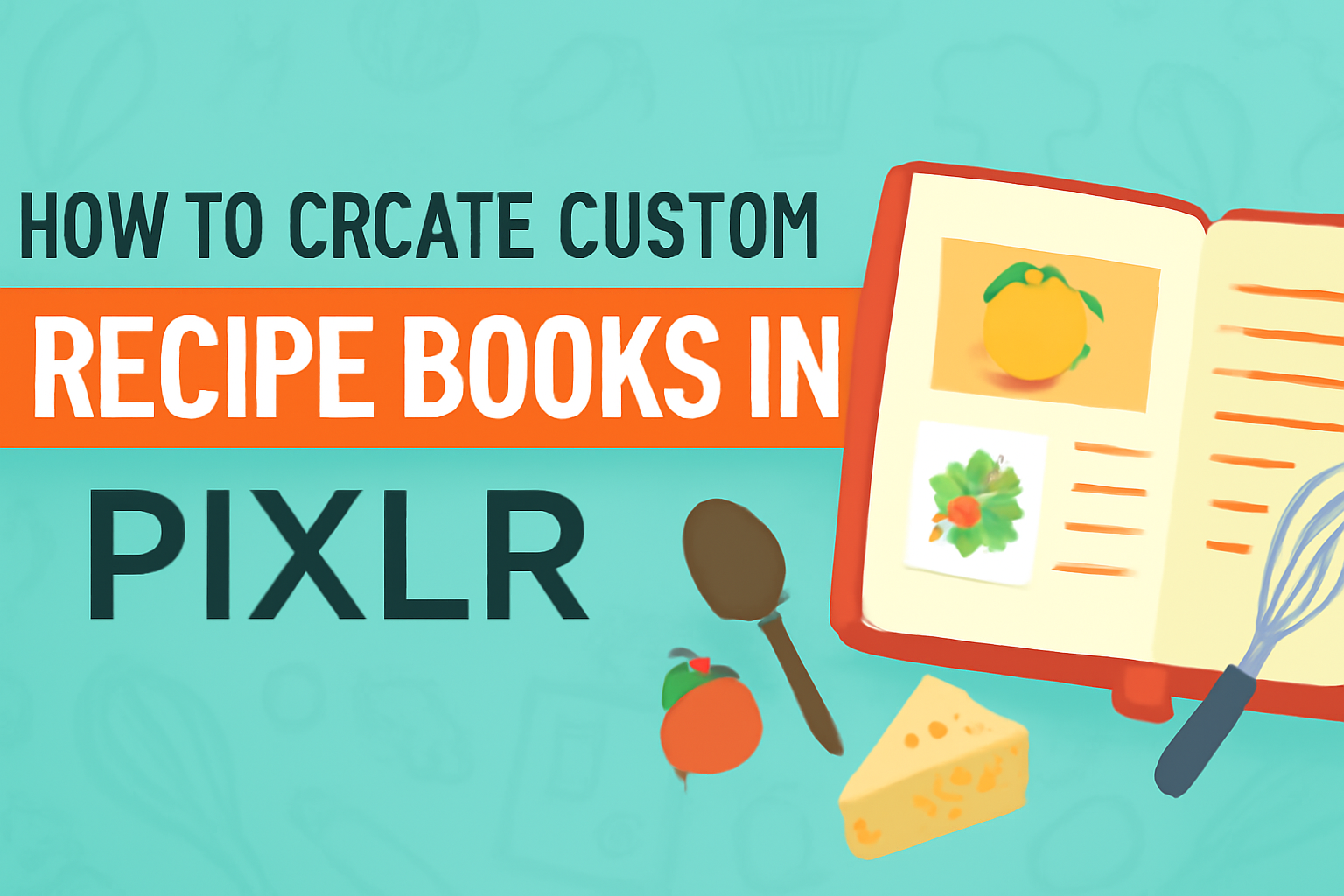 How to Create Custom Recipe Books in Pixlr