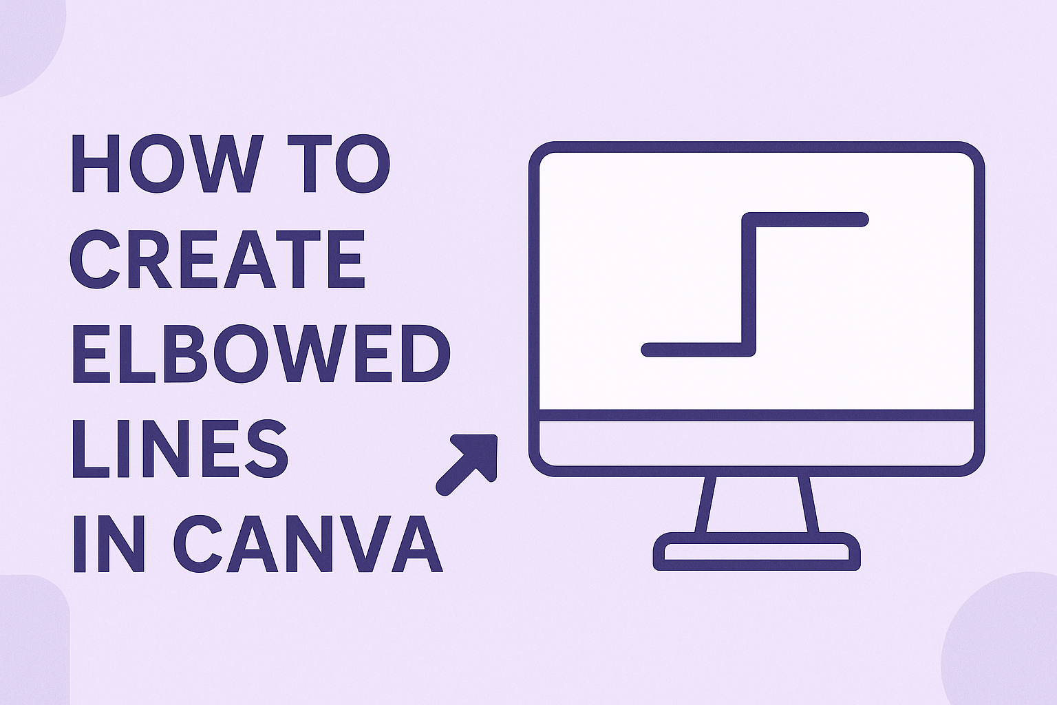 How to Create Elbowed Lines in Canva