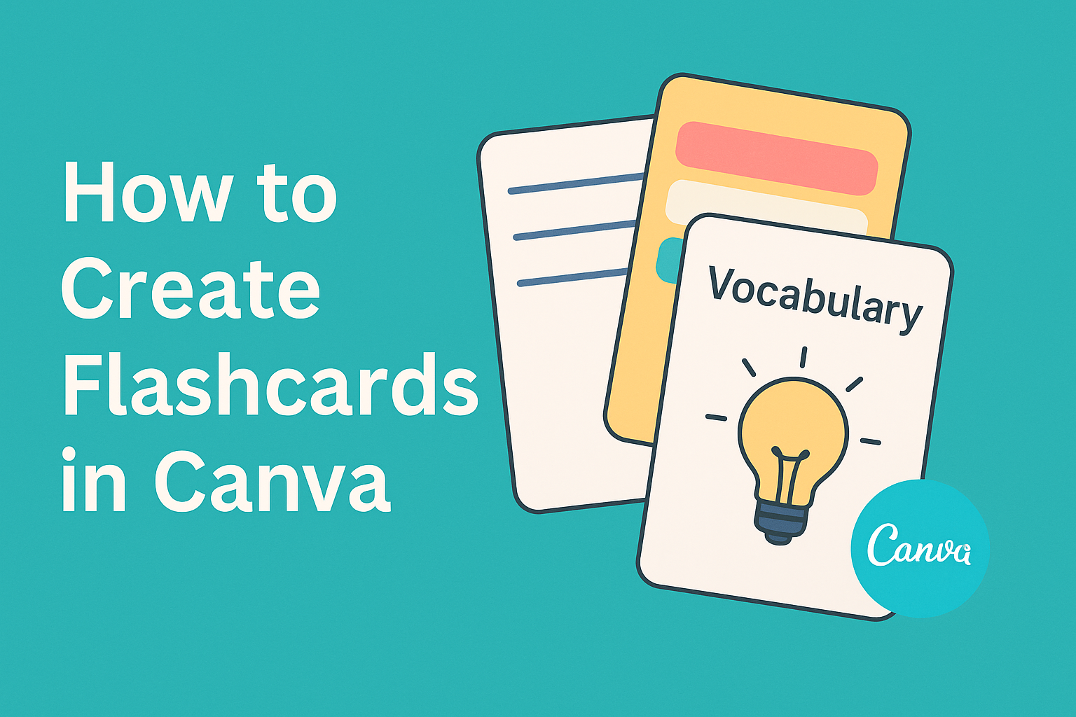 How to Create Flashcards in Canva