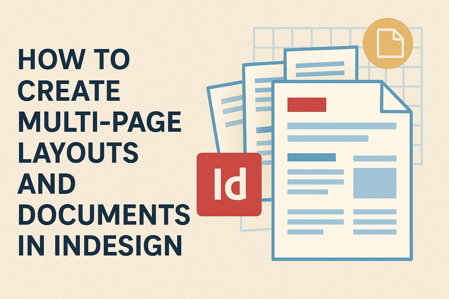 How to Create Multi-Page Layouts and Documents in InDesign